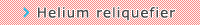 Helium reliquefier
